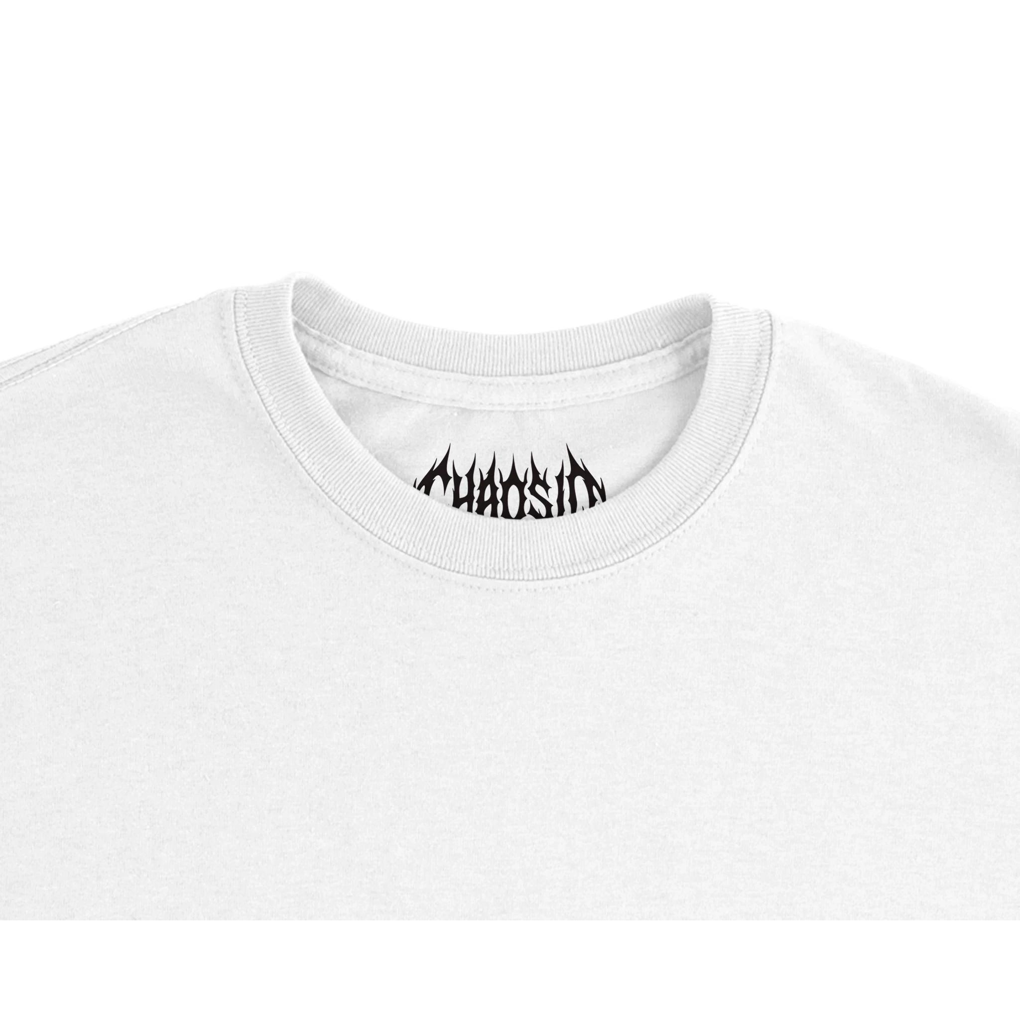 chaos!d blamebots apolitical skate streetwear tshirt neck