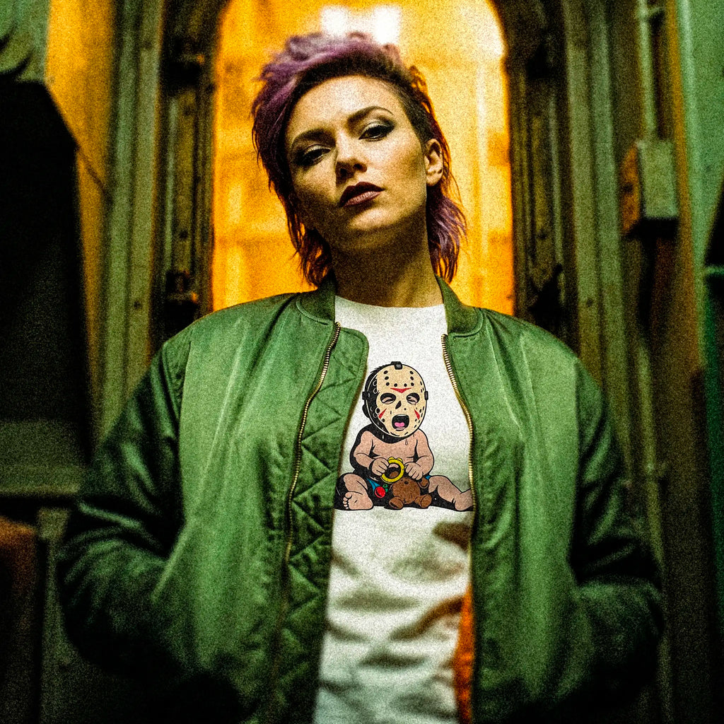 ChaosID Baby Jason graphic tee, streetwear, horror tee
