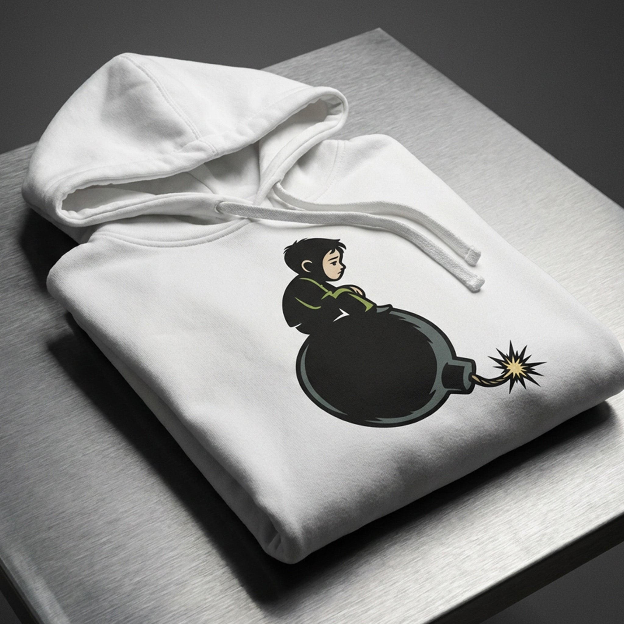 chaosid hoodie streetwear, urban clothing protest