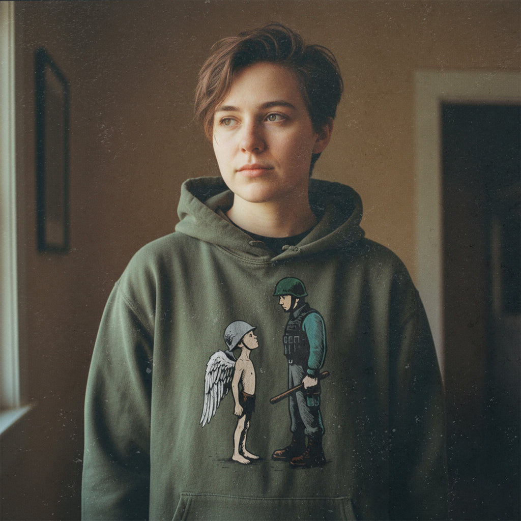 Sweat à capuche unisexe "Refuse Resist"