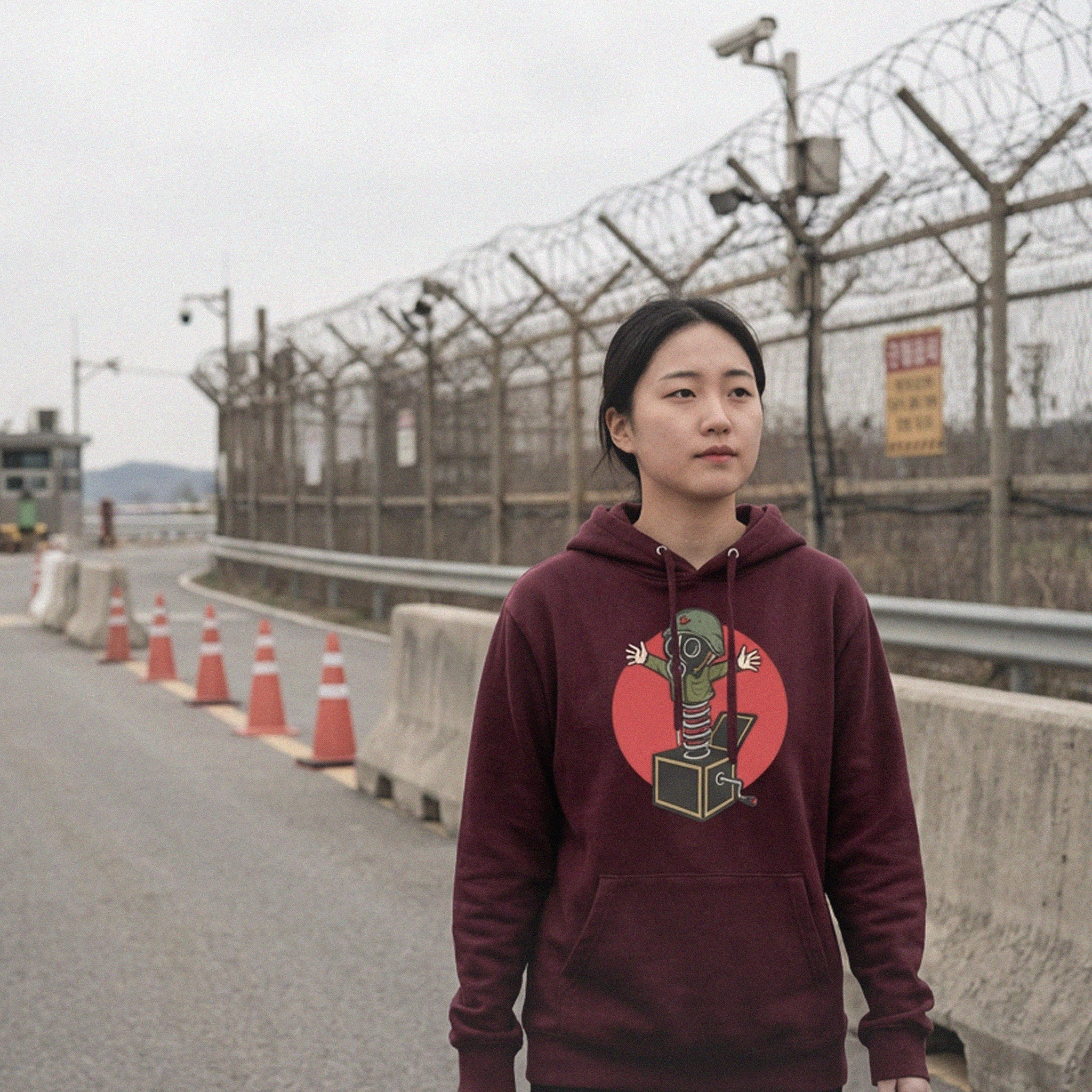 Sweat à capuche « Surprise you're dead »