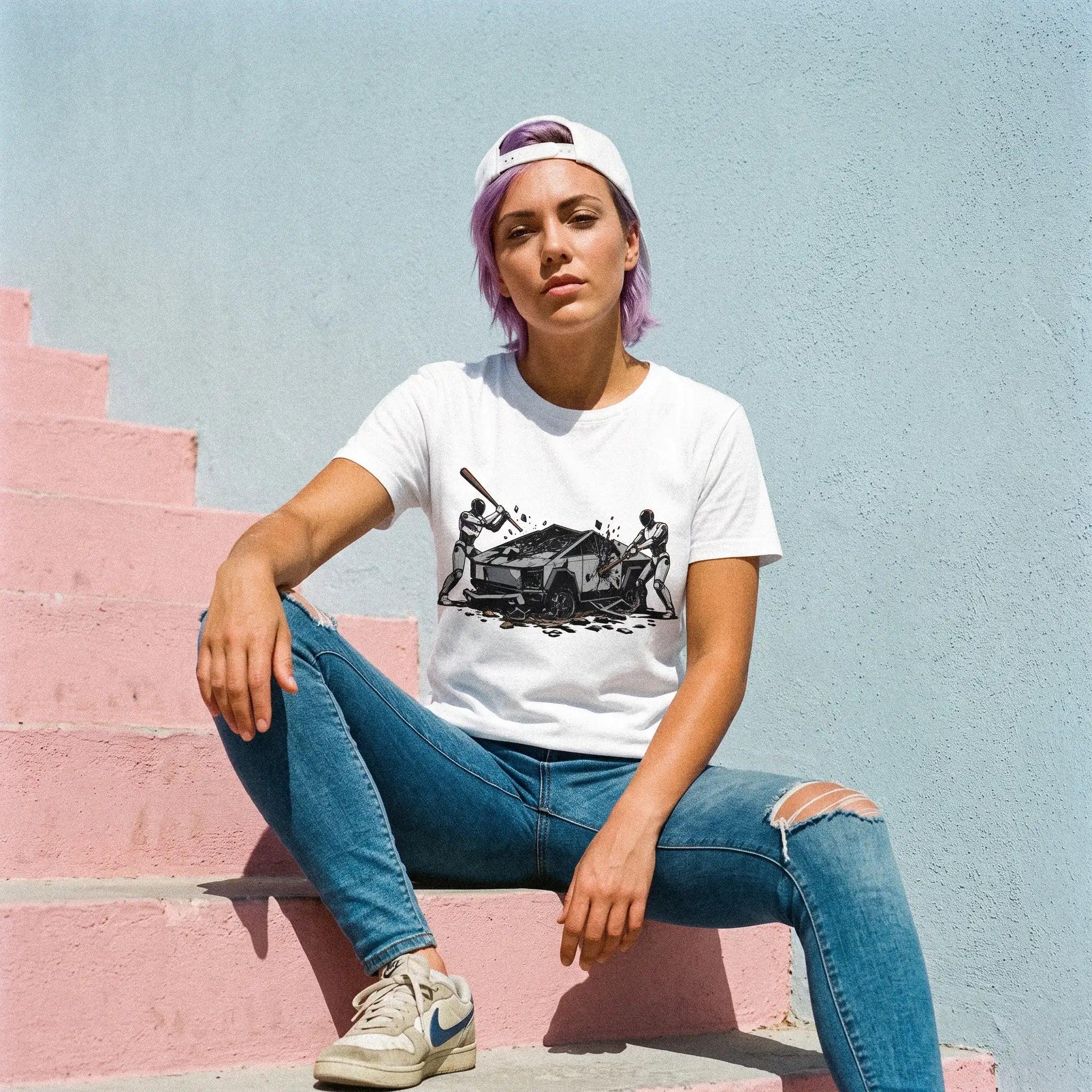 ChaosID Raze Against The Machine Graphic Tee Model