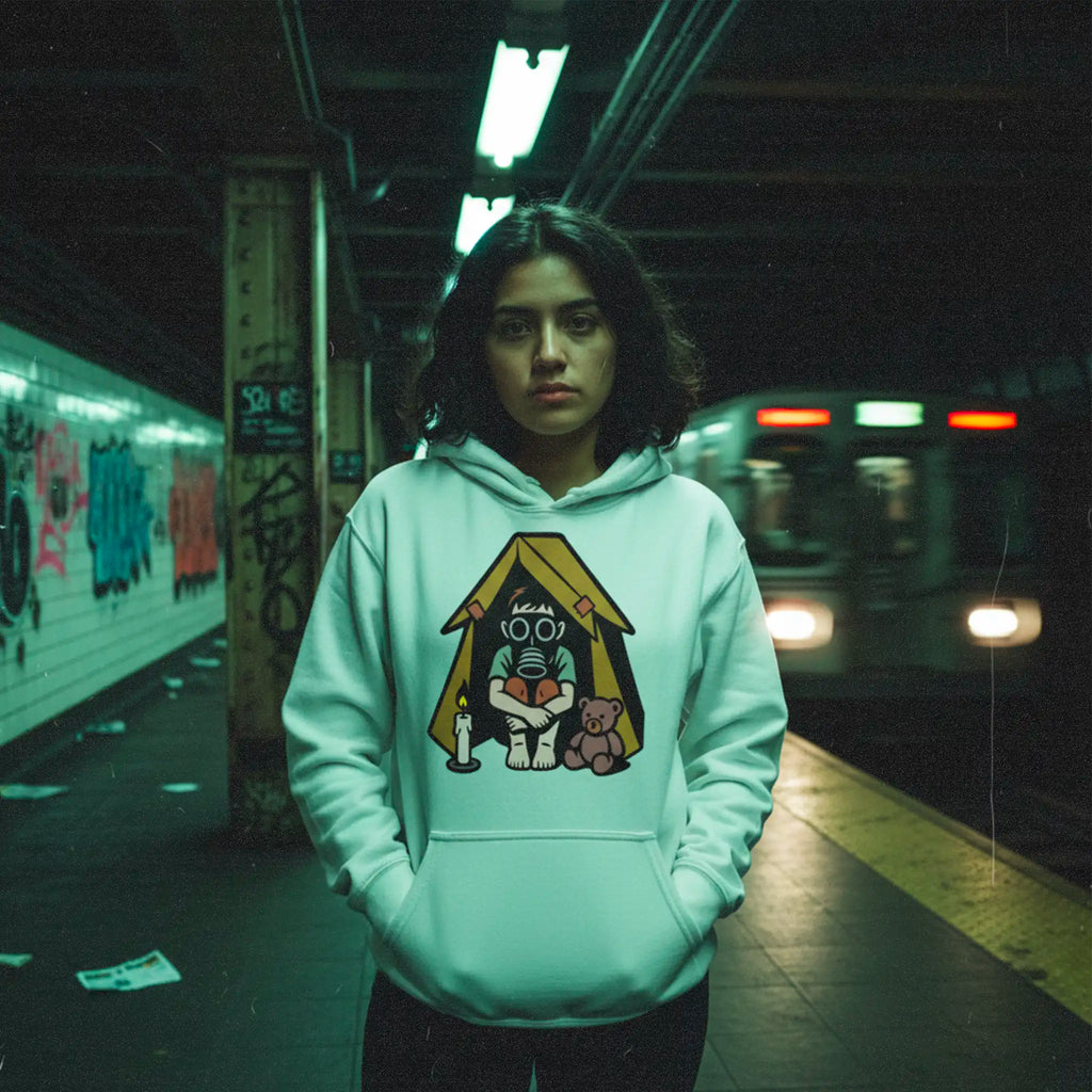 Sweat à capuche unisexe classique "Broken Home"