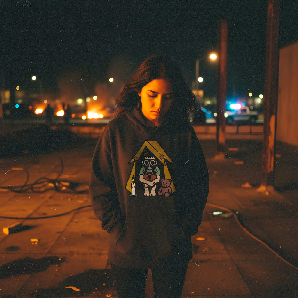 Sweat à capuche unisexe classique "Broken Home"