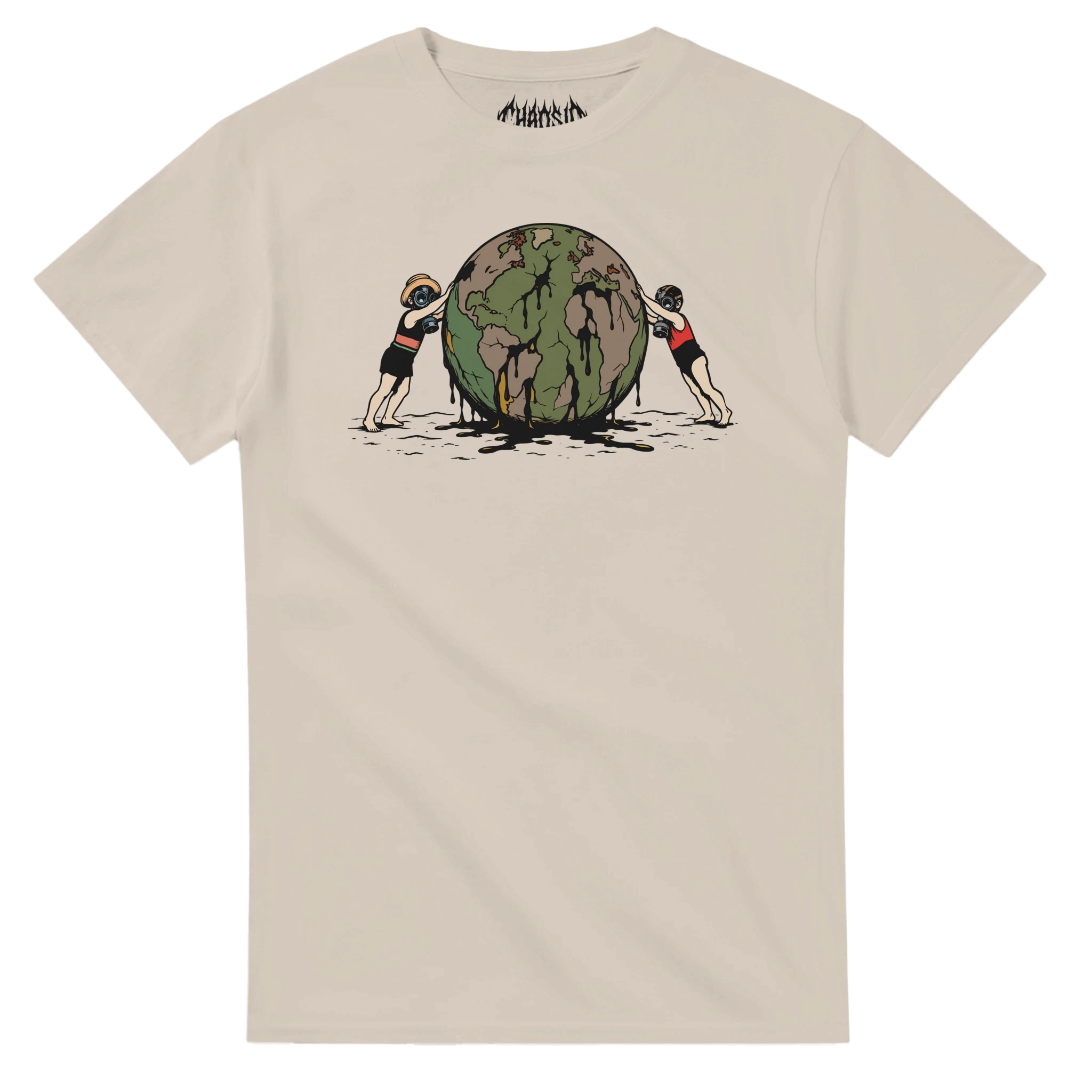 Tshirt "In Ooze We Trust" ChaosID, streetwear, activism wear, clothing