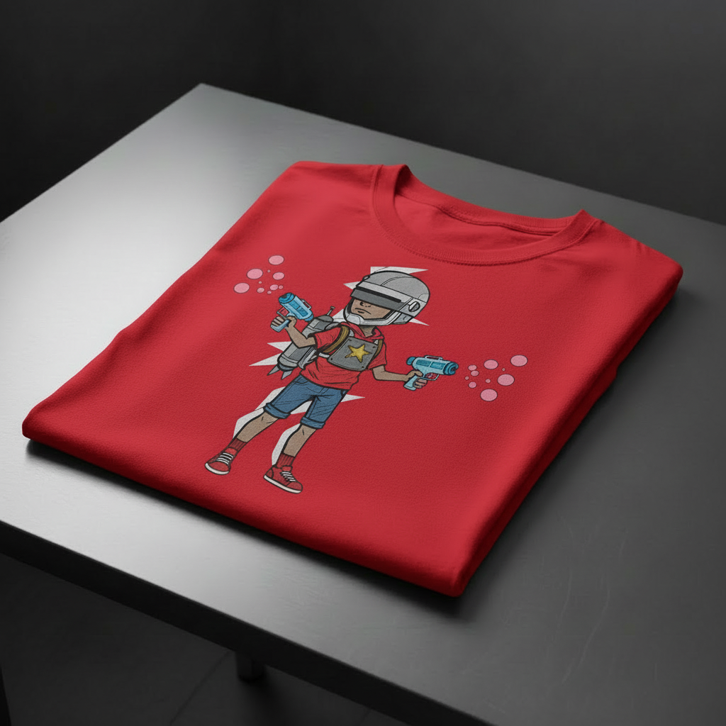 T-shirt unisexe "Bubble Cop"