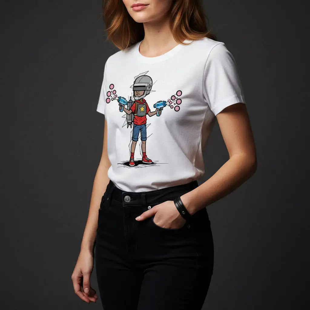 T-shirt unisexe "Bubble Cop"