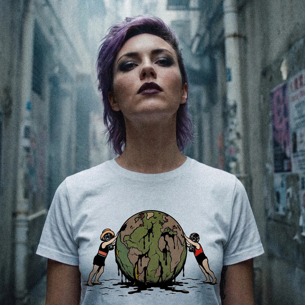 ChaosID In ooze we trust tee, activism, ecology