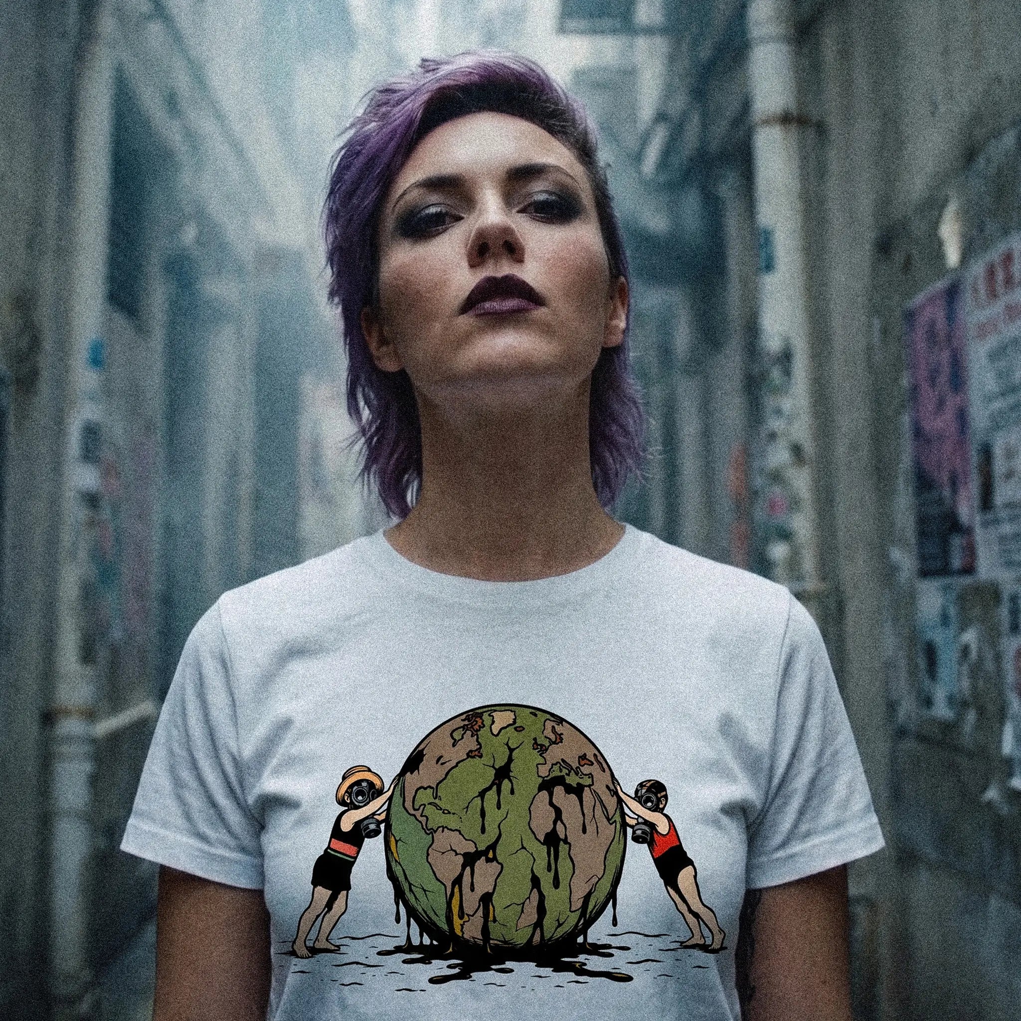 ChaosID In ooze we trust tee, activism, ecology