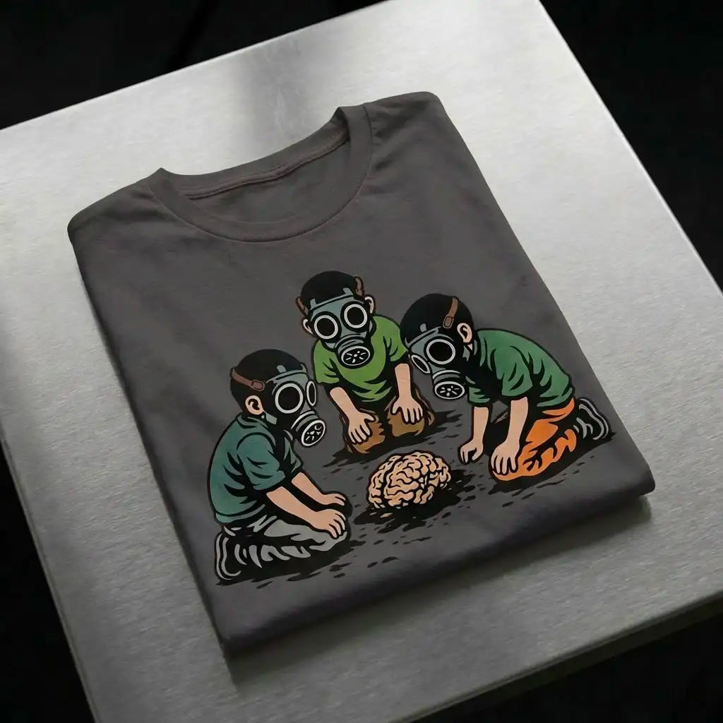 T-shirt unisexe épais ras du cou "Matière Noire"