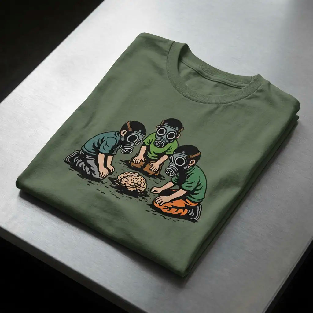 T-shirt unisexe épais ras du cou "Matière Noire"