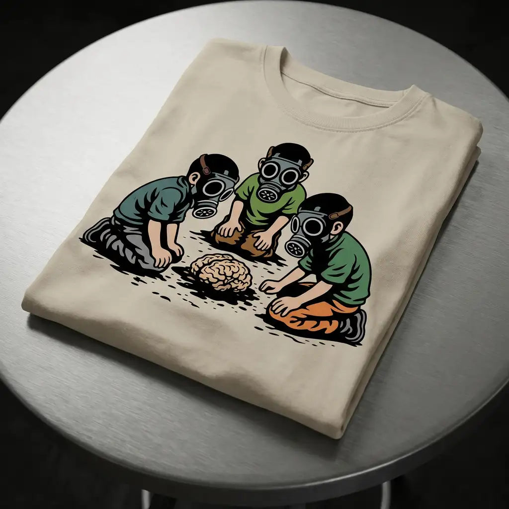 T-shirt unisexe épais ras du cou "Matière Noire"