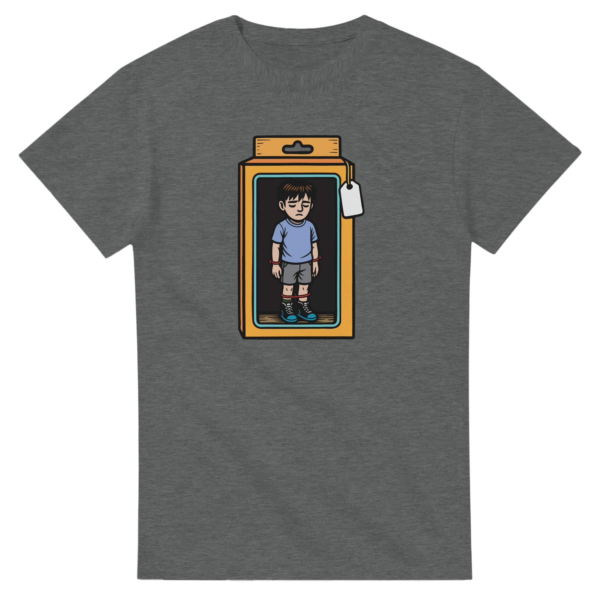 grey graphic tee aesthetic Y2K ChaoisID streetwear clothing, original graphics