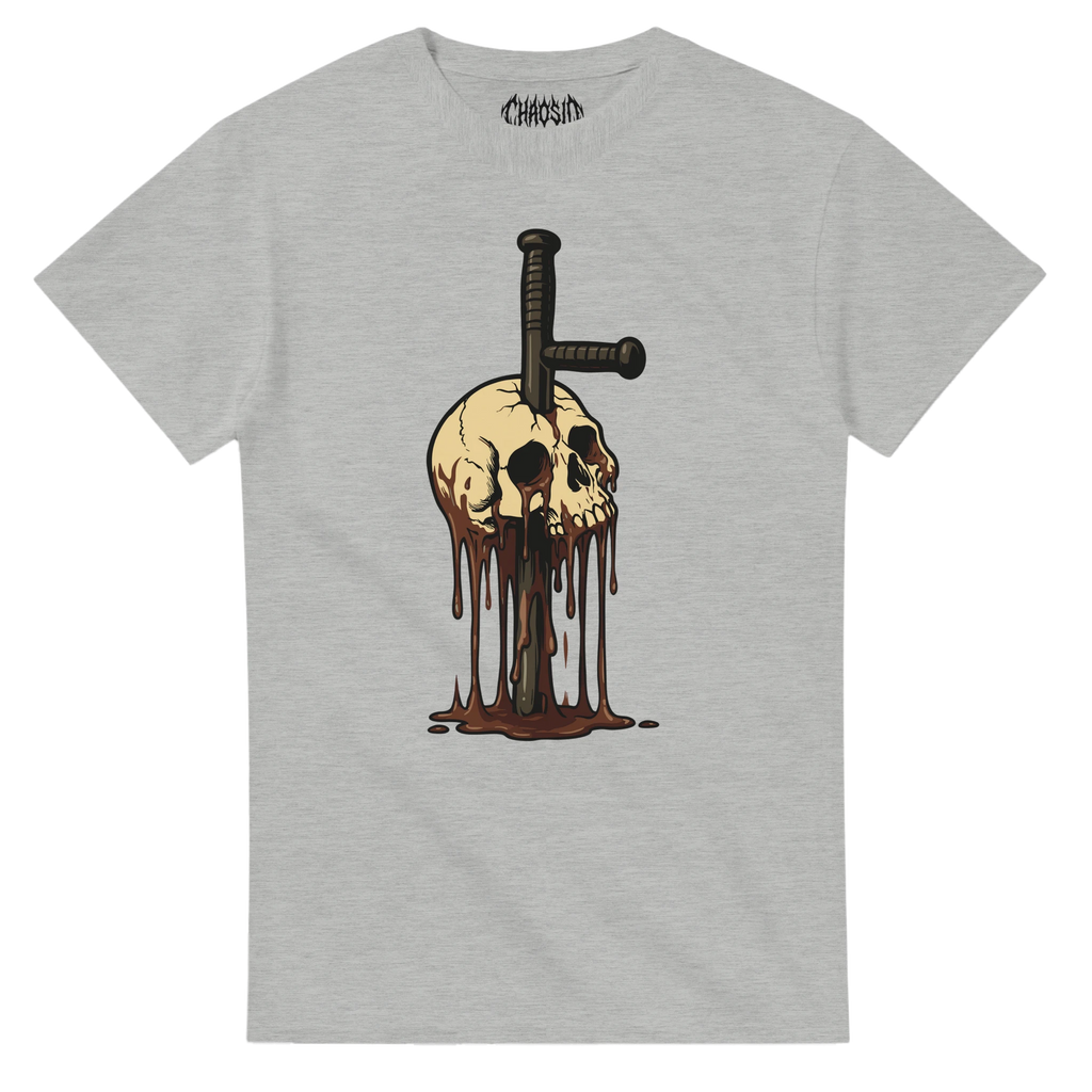 chaosid, fustis erectus tee, punk rock metal shirt, apolitical, antisystem 