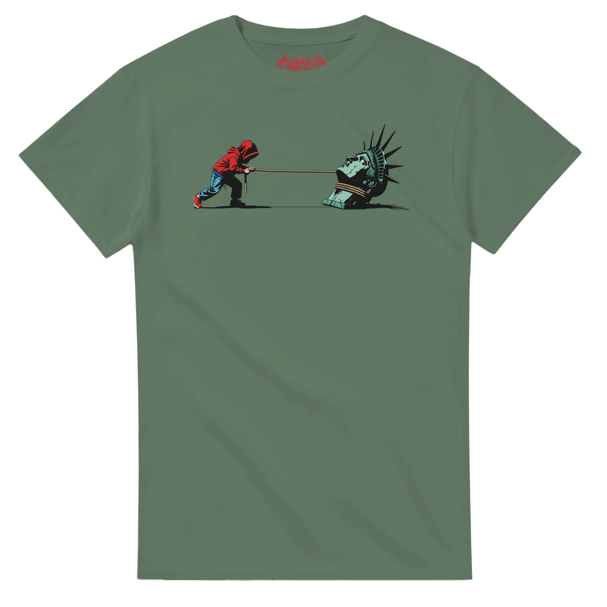 best streetwear t shirt brand reddit
chaoiid "la verité inamovible" apolitical, street-art graphic tee                                                                                                                            