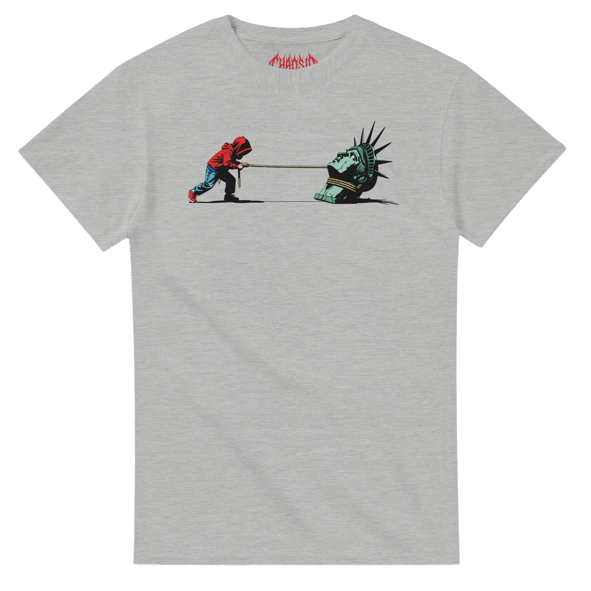 skatewear brand independent chaosid, la vérité inamovible tee