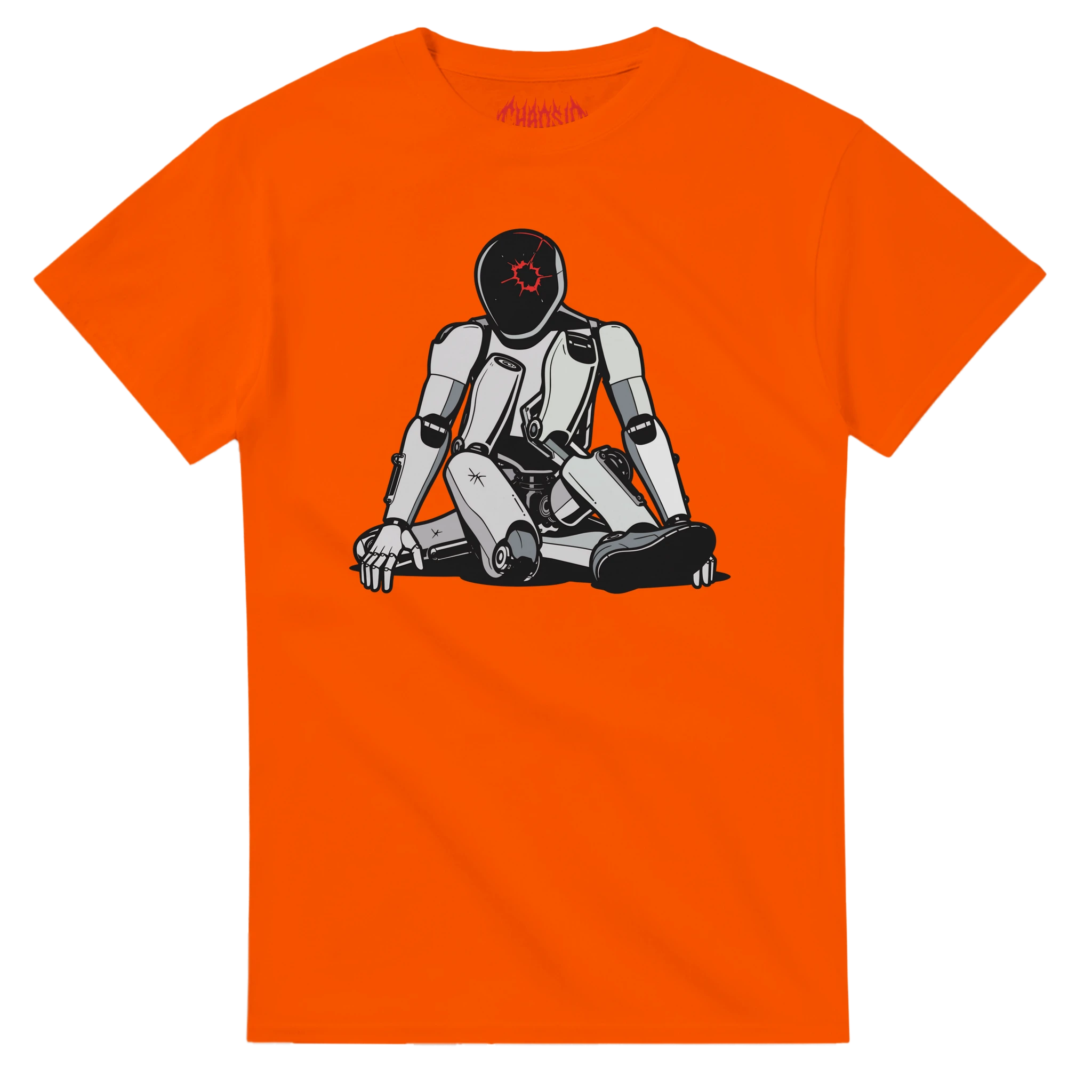 Optimus Crime creative print tee. Anti Felon Musk tee, antisystem, satirical, fun tee, streetwear