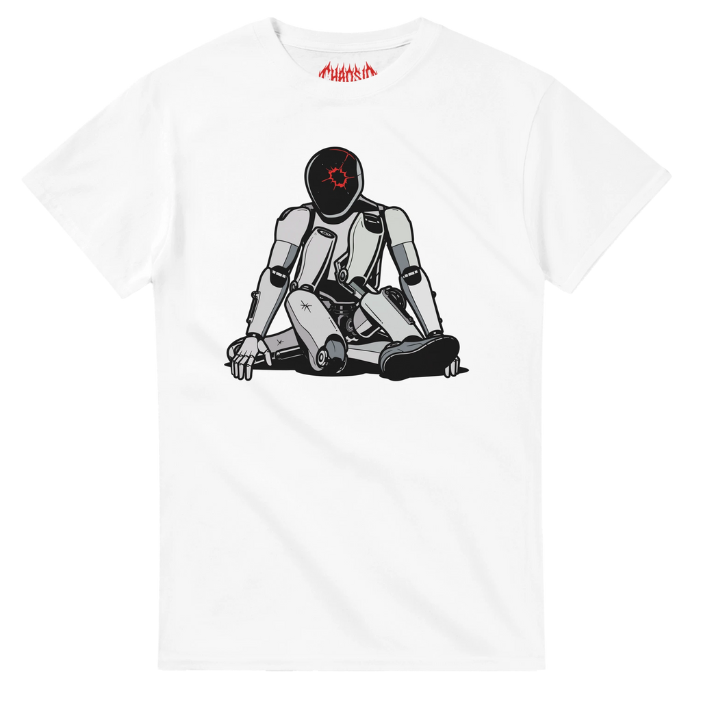 antysystem clothing brand, chaosid. Optimus crime tee, activism, punk rock tee.