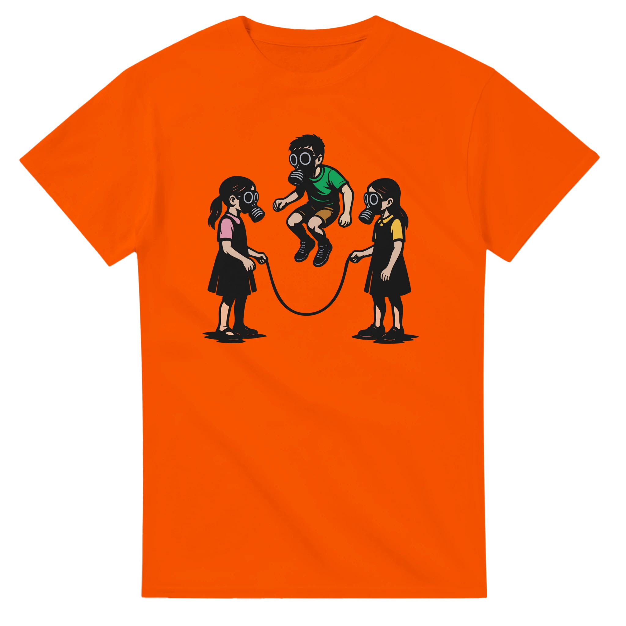 e-shop tee-shirts, activisme, écologie, couleur orange, créations originales, chaosid