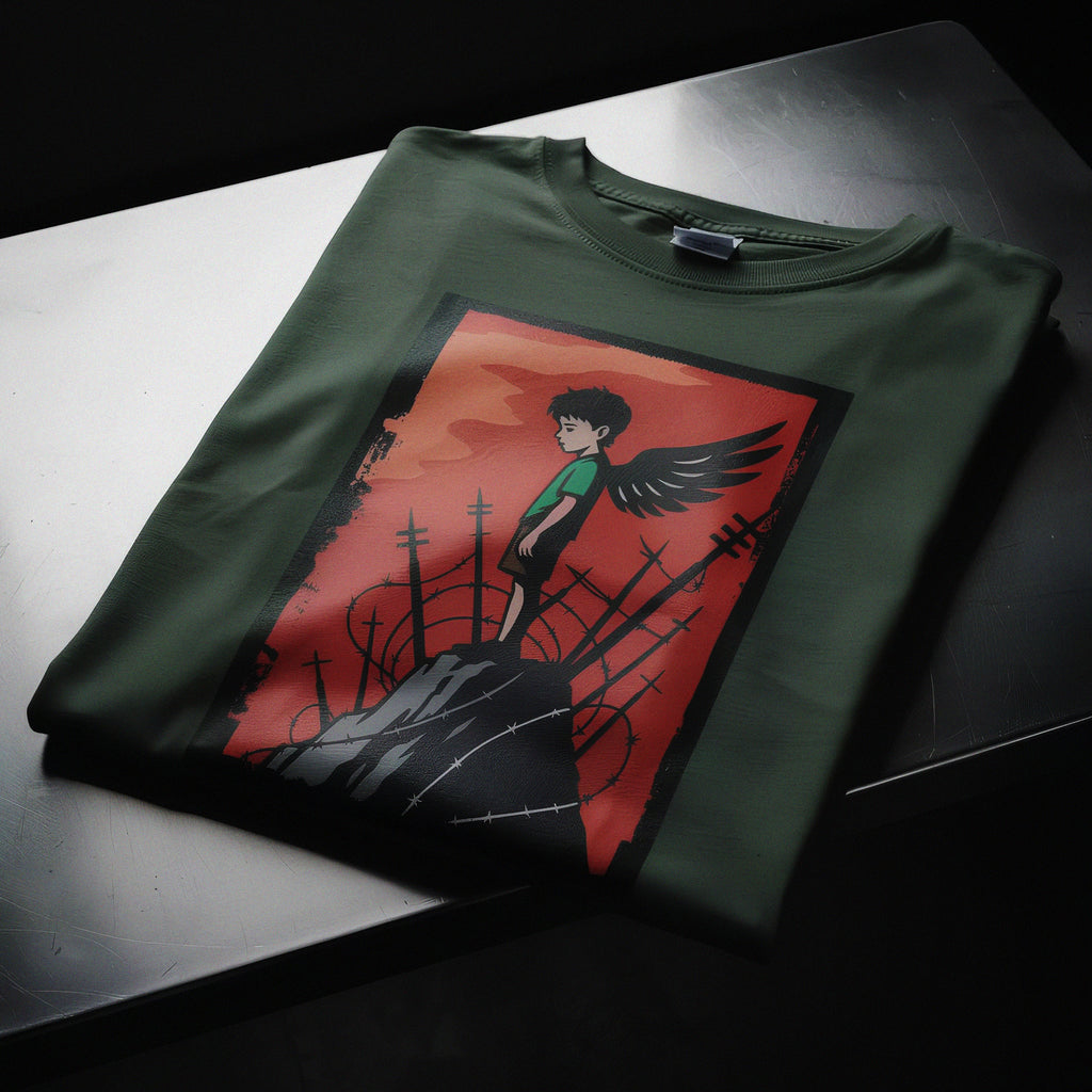 Quirra (Sardigna Libera) Unisex Heavy Crewneck T-Shirt