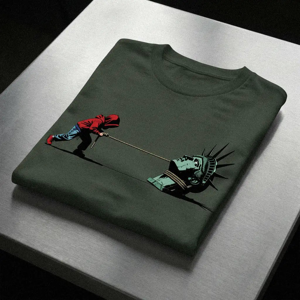 T-shirt unisexe "La liberté inamovible"
