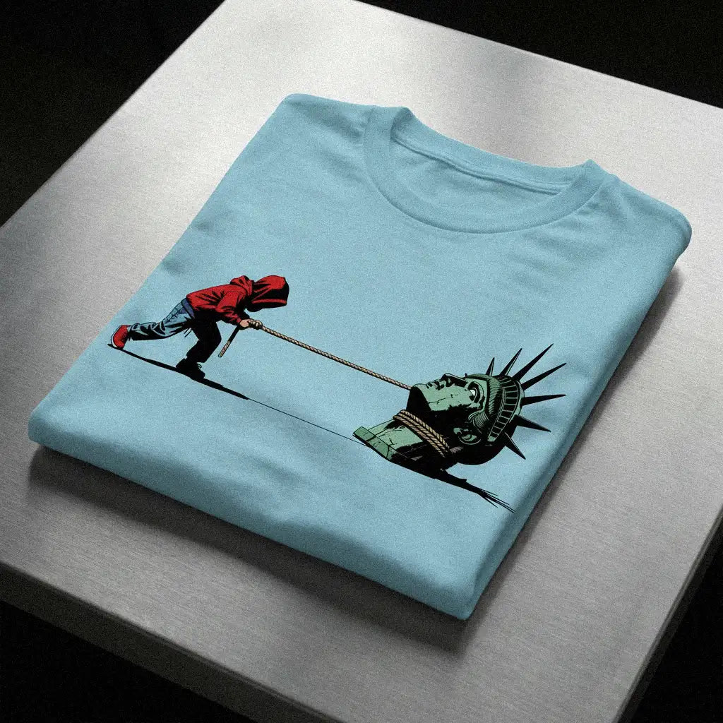 T-shirt unisexe "La liberté inamovible"