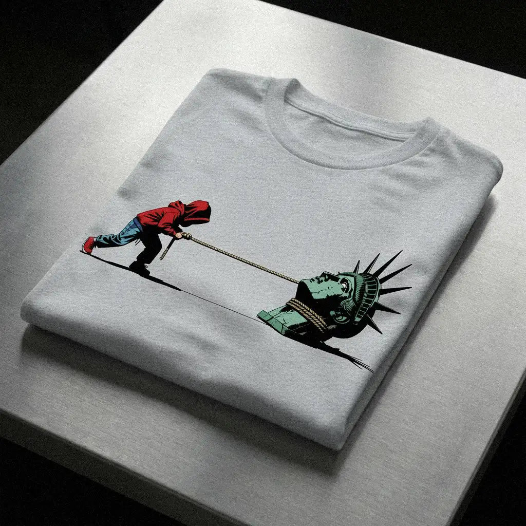 T-shirt unisexe "La liberté inamovible"