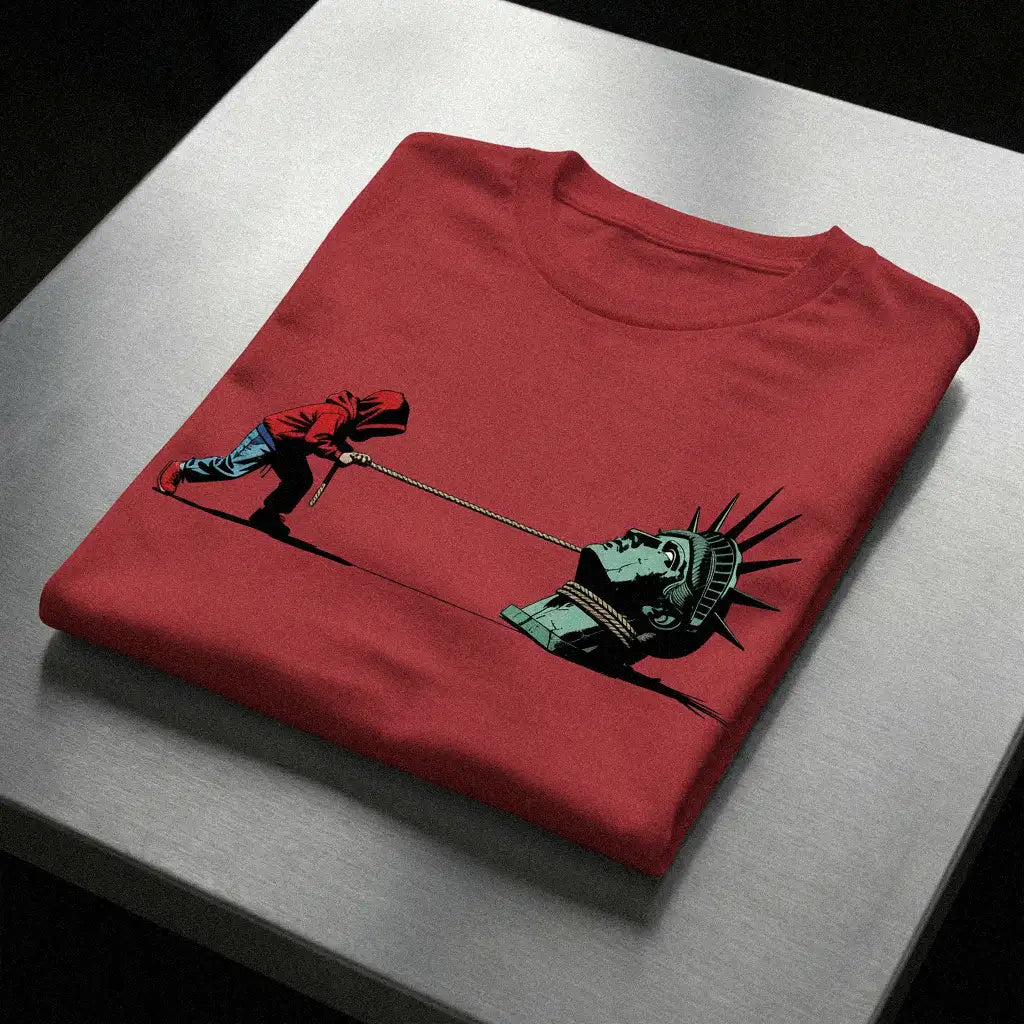 T-shirt unisexe "La liberté inamovible"